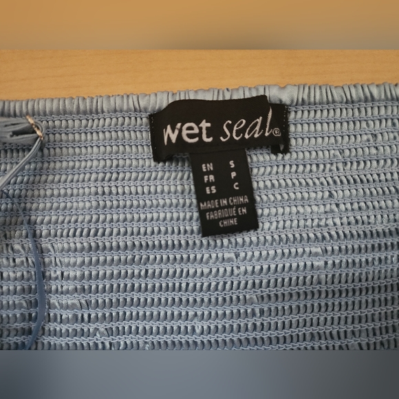 Blue crop top - Picture 6 of 7